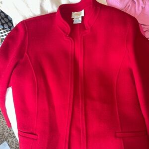 Talbots Red Blazer